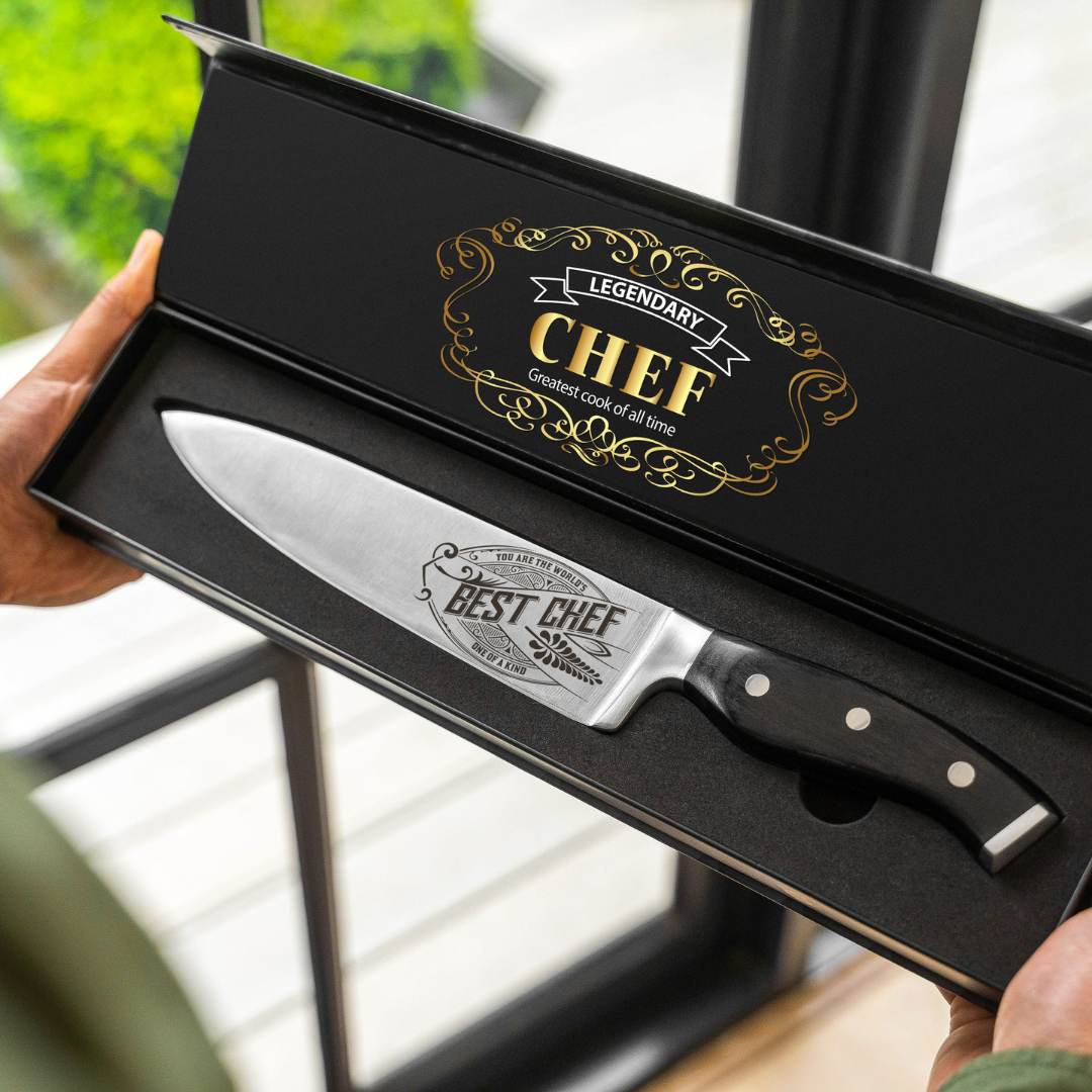 Thyme&Table 3-Piece Set Carbone Chef Stainless Steel Knife - Each